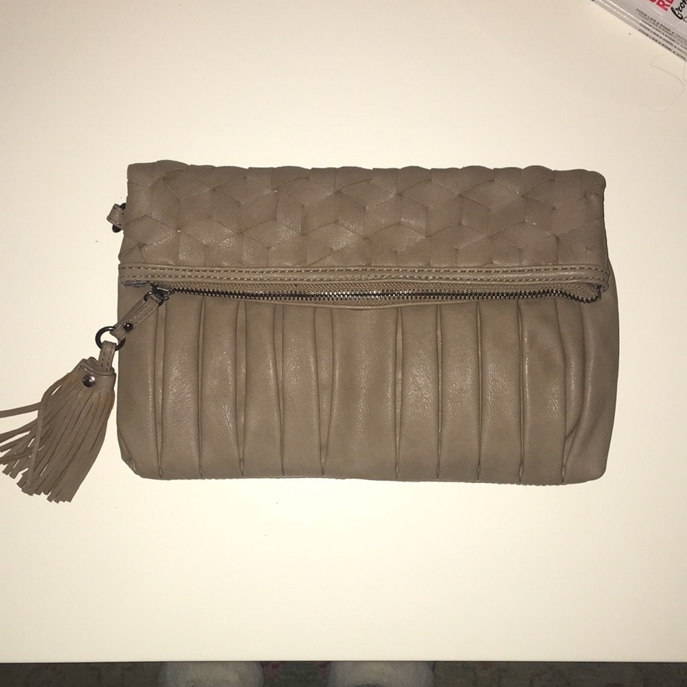 Light brown clutch